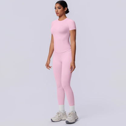 Hamidou Nahtloses Sportset Für Damen Mit Pfirsich-Po Effekt