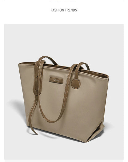 Damen Tote Bag aus weichem PU-Leder mit großem Fassungsvermögen