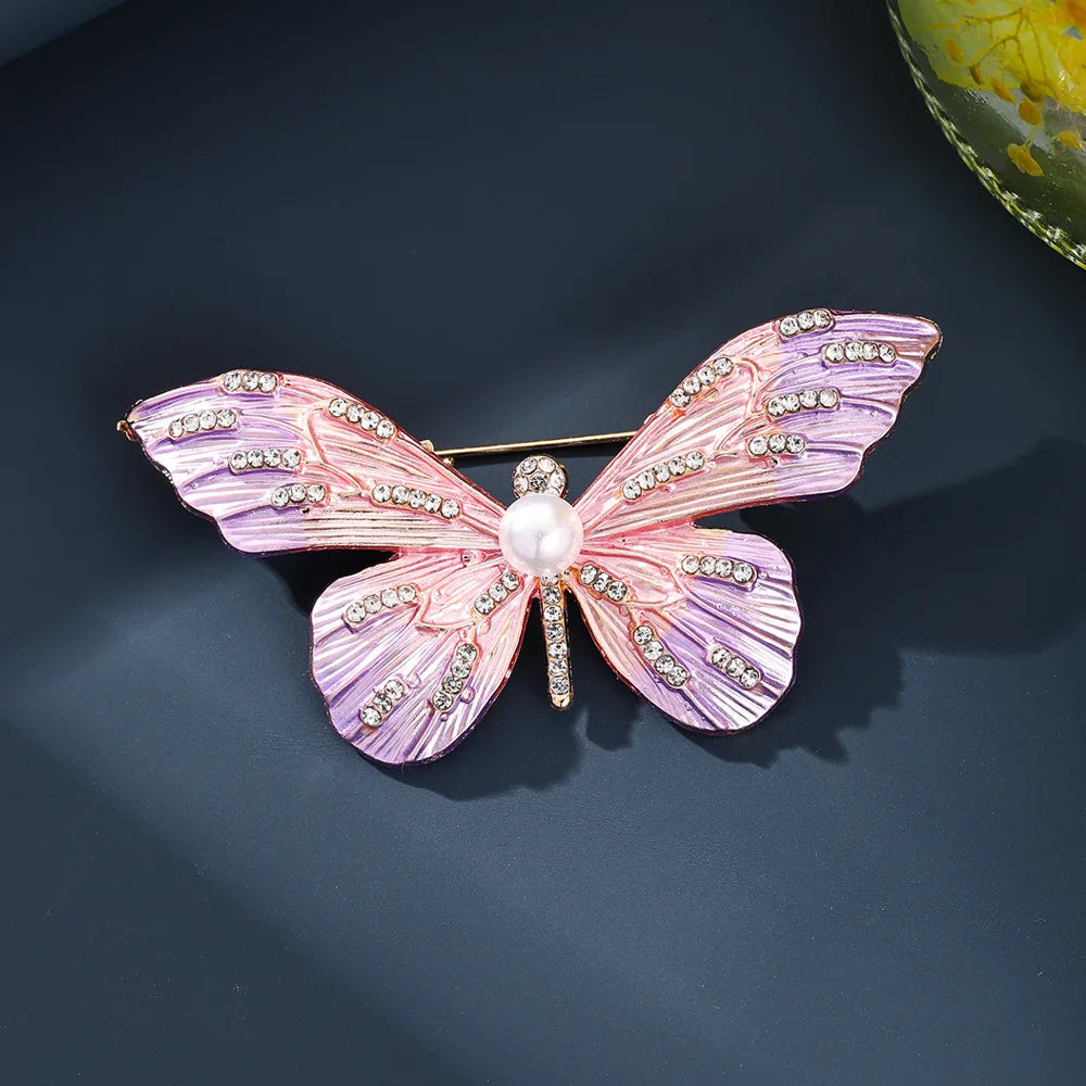 Brosche Schmetterling Tier Abzeichen Anstecknadel Party Hochzeit vielseitig