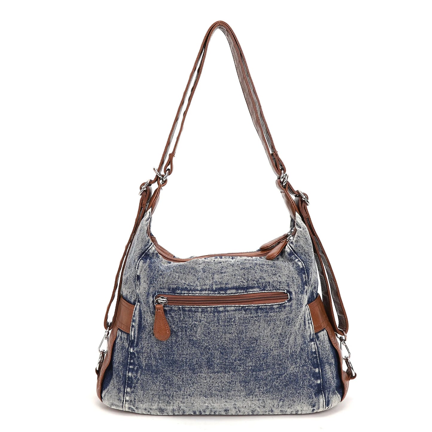 Damen-Schultertasche aus PU-Leder mit Mehrfachfächern, Handyfach und Geldbörse, Alltagstauglich