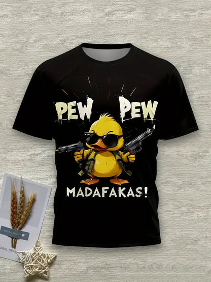 Hochwertiges Herren-T-Shirt in Übergröße mit kurzen Ärmeln und Henley-Ausschnitt – ideal für den Sommer.