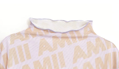 Damen T-Shirts mit AMII Logo im Casual-Stil für Frühling und Herbst