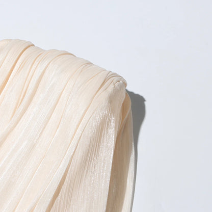 Elegantes Damen-Tunikakleid mit Rundhalsausschnitt, langen Ärmeln und Patchwork-Design
