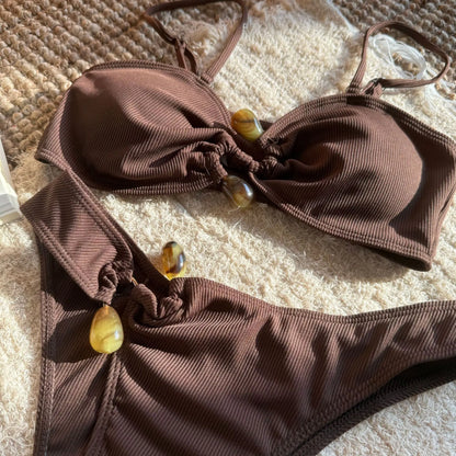 Sexy Push-Up-Bikini-Set für Damen – ideal für Strand und Pool