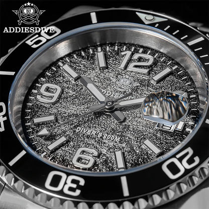 Herren-Taucheruhr 41 mm mit BGW9-Leuchtmasse und 20 Bar