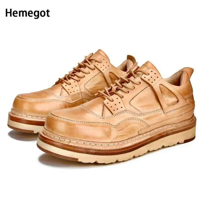 Schnürschuhe aus Echtleder für Herren – klassisch & bequem