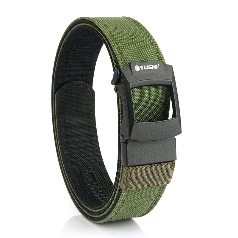 Unisex-Taktisch-Gürtel aus Nylon mit Metall-Schnellverschluss für Outdoor und Alltag