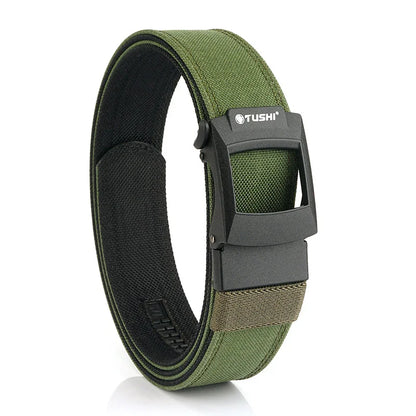 Unisex-Taktisch-Gürtel aus Nylon mit Metall-Schnellverschluss für Outdoor und Alltag