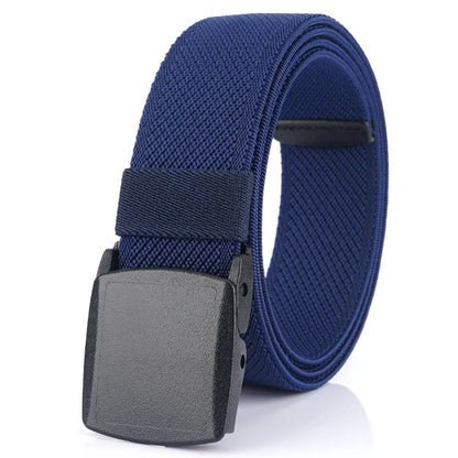 Unisex-Gürtel Elastisch Aus Canvas Mit Nylon-Schnellverschluss 3,8 cm Breite Für Outdoor