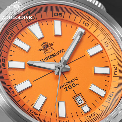 ADDIESDIVE Watch For Men Sapphire Crystal BGW9 Super Luminous AD2093 Japanese 8215 200M Waterproof Automatic Mechanical Watches