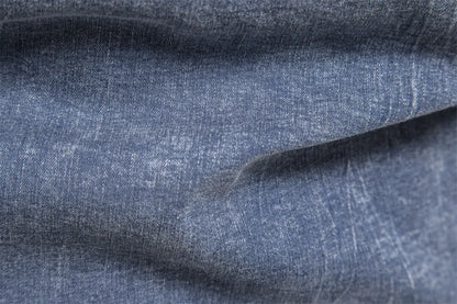 Herren Denim Hemd aus Baumwolle mit doppelten Taschen im lässigen Stil