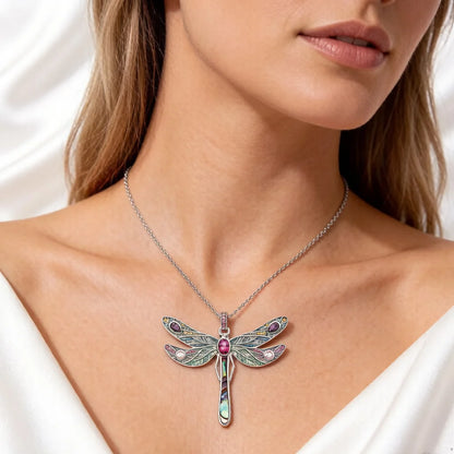 Damen-Anhänger Libelle Natur Freiheit Bohemia aus Sterlingsilber