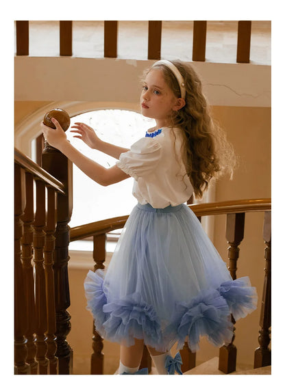 Elegantes Mädchen-Sommerkleid in Lila für Partys und Hochzeiten – Blumenkleid mit luxuriösem Design, ärmelloses Kleid in Khaki Beige für Kinder von 3 bis 14 Jahren.