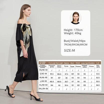 Stilvolles Frauen Freizeitkleid Mit Bequemer Passform Und Sommerdruck