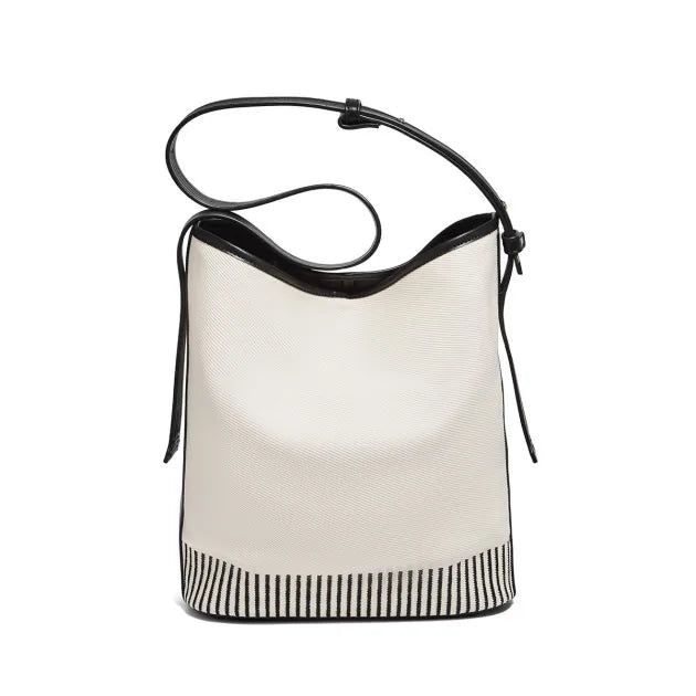Damen Schultertasche aus veganem Leder – Große Beuteltasche für Büro und Alltag