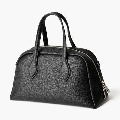 Handtasche Aus Echtem Leder | Top-Handle Abnehmbare Gurte