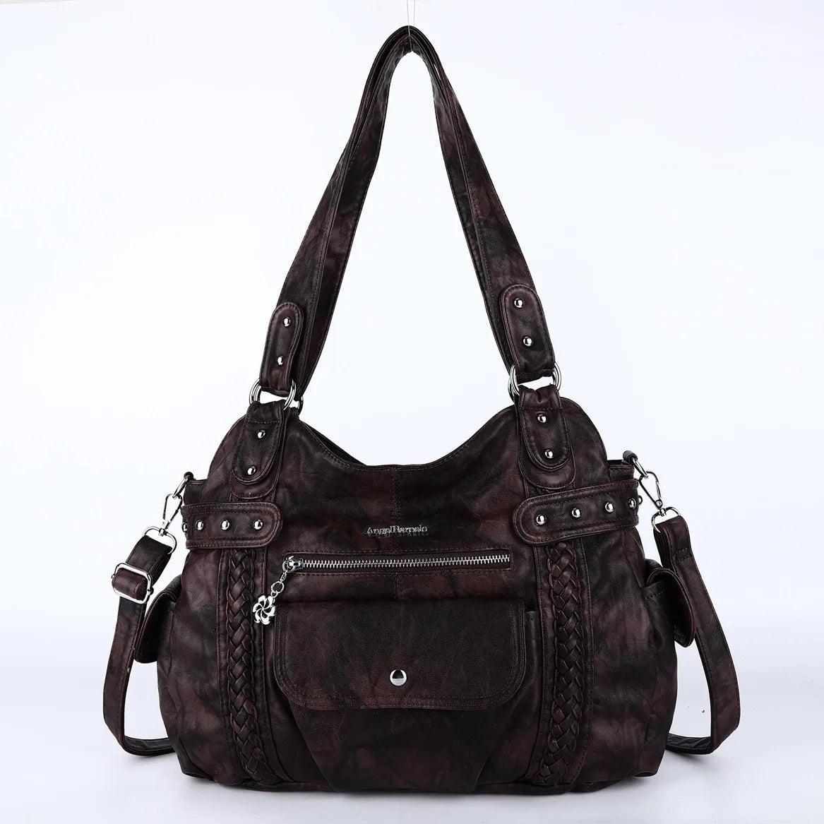 Damen-Schultertasche mit großer Kapazität, viel Stauraum und praktischen Innenfächern