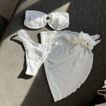 Sexy Bikini-Set in Pink mit Push-up-Effekt – Perfekt für Strand und Pool