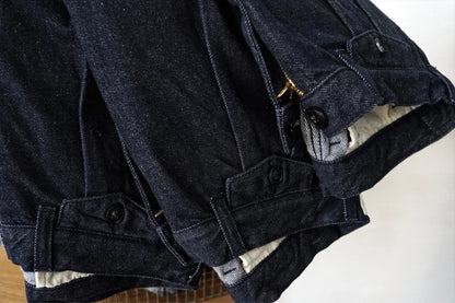 Männer Jeans im Vintage-Stil mit weitem Bein für den Sommer