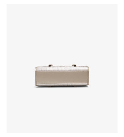 Schultertasche Aus Spaltleder Im Neuen Design Luxuriöse Satchel