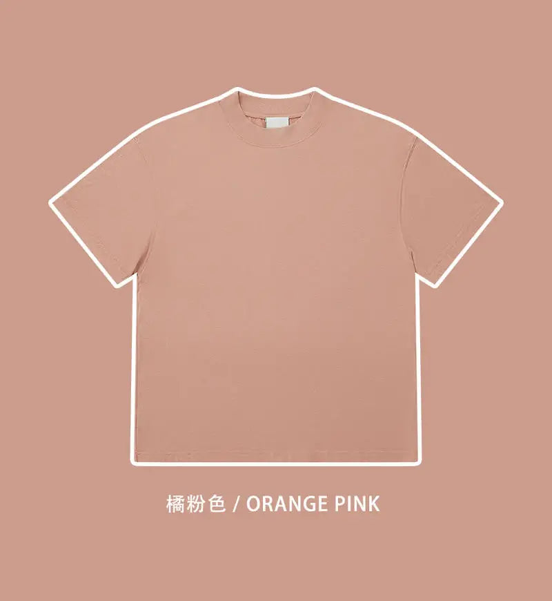 Herren T-Shirt mit 280gsm und hohem Gewicht im lässigen Stil