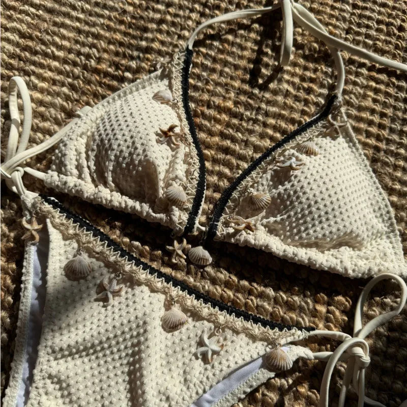 Verführerisches Bikini-Set mit Push-up-Effekt für Damen – ideal für Strand und Pool