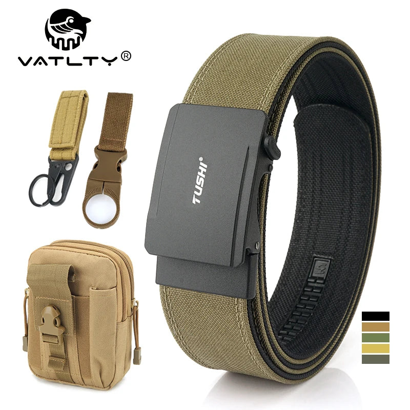 VATLY Military Tactical Gürtel 4,3 cm Nylon IPSC Polizei-Duty-Gürtel