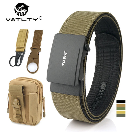 VATLY Military Tactical Gürtel 4,3 cm Nylon IPSC Polizei-Duty-Gürtel