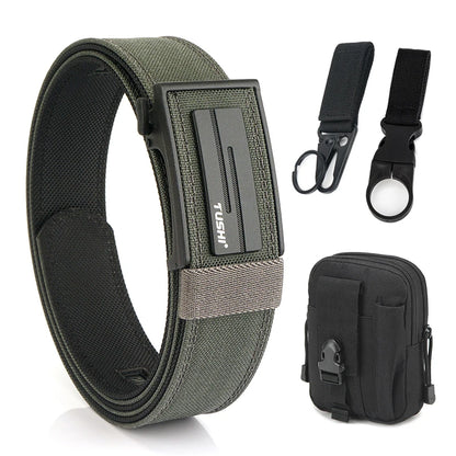 VATLY Dicker Tactical Gürtel Herren Nylon Militär Pistolen-Gürtel Arbeit