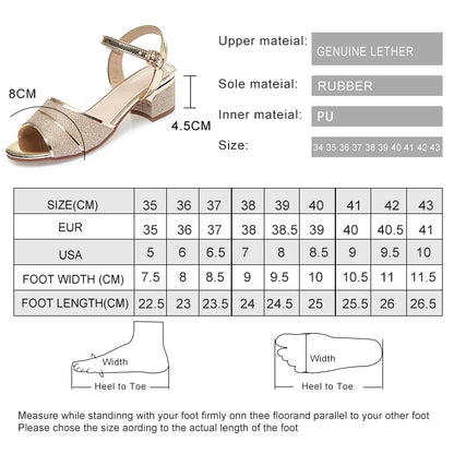 AIYUQI Sandalen Frau Sommer 2025, Neue Große Größe 41 42 43 Offene spitze Römischen Sandalen Frauen Mittlere Ferse Mode sandalen Frau