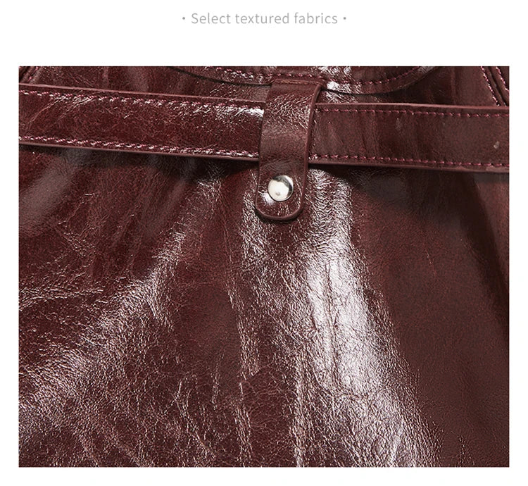 Damen-Hobo-Tasche aus PU-Leder mit Großem Stauraum für Alltag und Freizeit Geeignet als City-Tasche