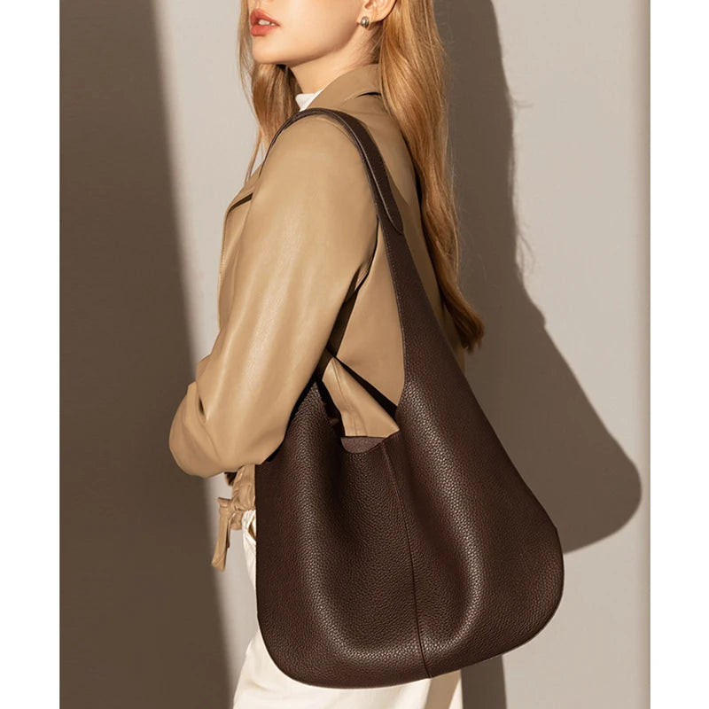 First-Layer Rindleder Tote Bag
