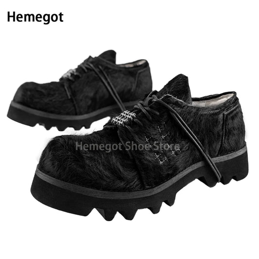 Schnürschuhe aus Echtleder für Herren – klassisch & bequem