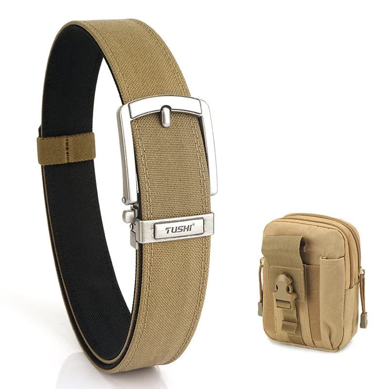 VATLY Rigid Tactical Gürtel Herren Nylon Metall-Schnalle Duty Casual