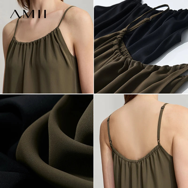 Minimalistisches Bürokleid Für Damen Ärmellos Zeitlos Elegant