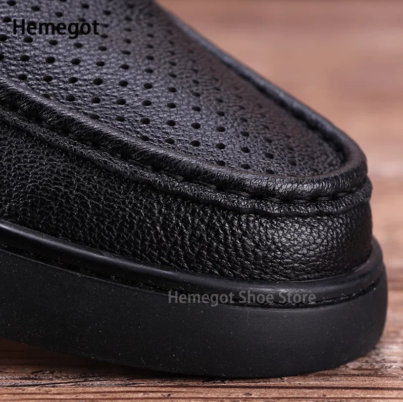 Elegante Herren-Loafer mit dicker Sohle – stilvoll & komfortabel