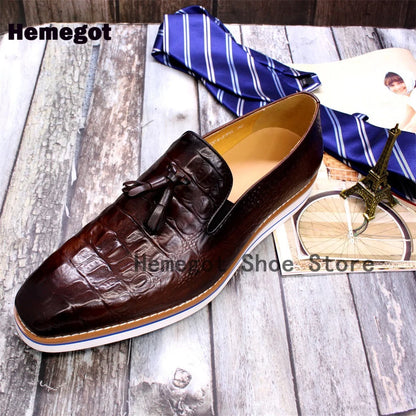 Elegante Herren-Loafer mit dicker Sohle – stilvoll & komfortabel