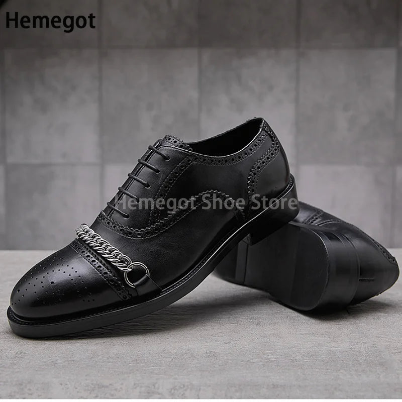 Stilvolle Herren-Schuhe aus Leder – klassisches Design & hoher Tragekomfort