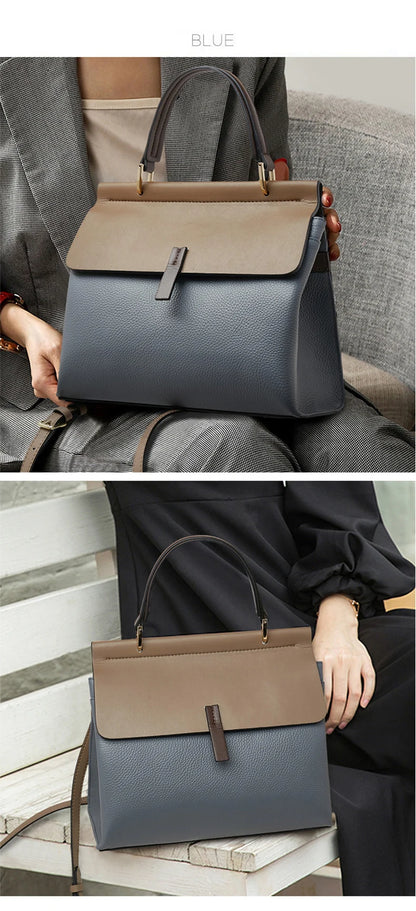 Office Damen Handtasche aus Kuhleder