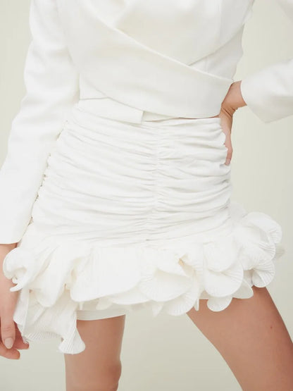 Ärmelloses Damen-Strickkleid mit Applikationen und Hohldesign – figurbetont und sexy für besondere Anlässe