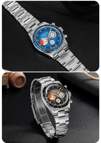 Herren-Chronograph mit OS20-Werk und Retrodesign