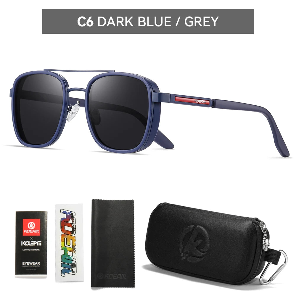 Sonnenbrille Vollrand TR90 polarisiert Angeln Fahren Herren