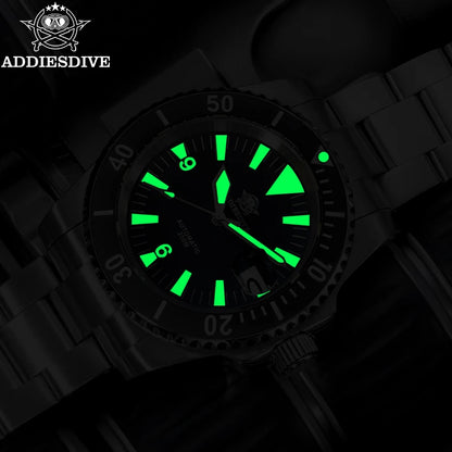 Herren-Taucheruhr mit Keramiklünette und NH35A-Automatikwerk