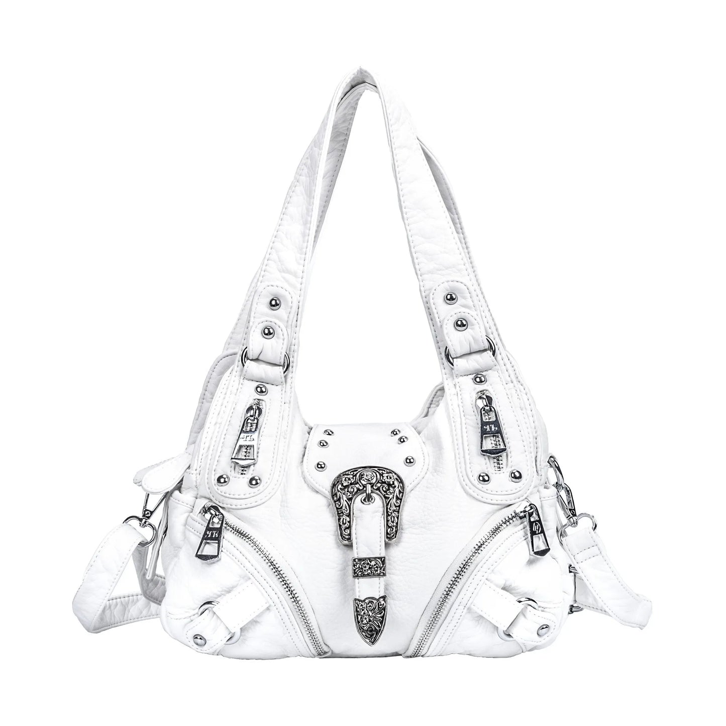 Damen-Hobo-Handtasche Aus Weichem Kunstleder Mit Leopardendruck Und Crossbody-Tragegurt Für Alltag