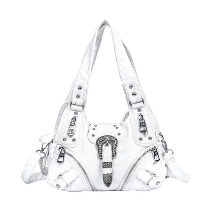 Damen-Hobo-Handtasche Aus Weichem Kunstleder Mit Leopardendruck Und Crossbody-Tragegurt Für Alltag