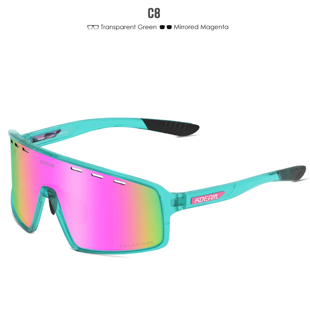 Sonnenbrille Sport TR90 polarisiert Belüftungslöcher fortschrittlich Herren