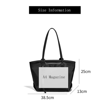 Damen Tote Tasche aus PU-Leder im Casual All-match Stil