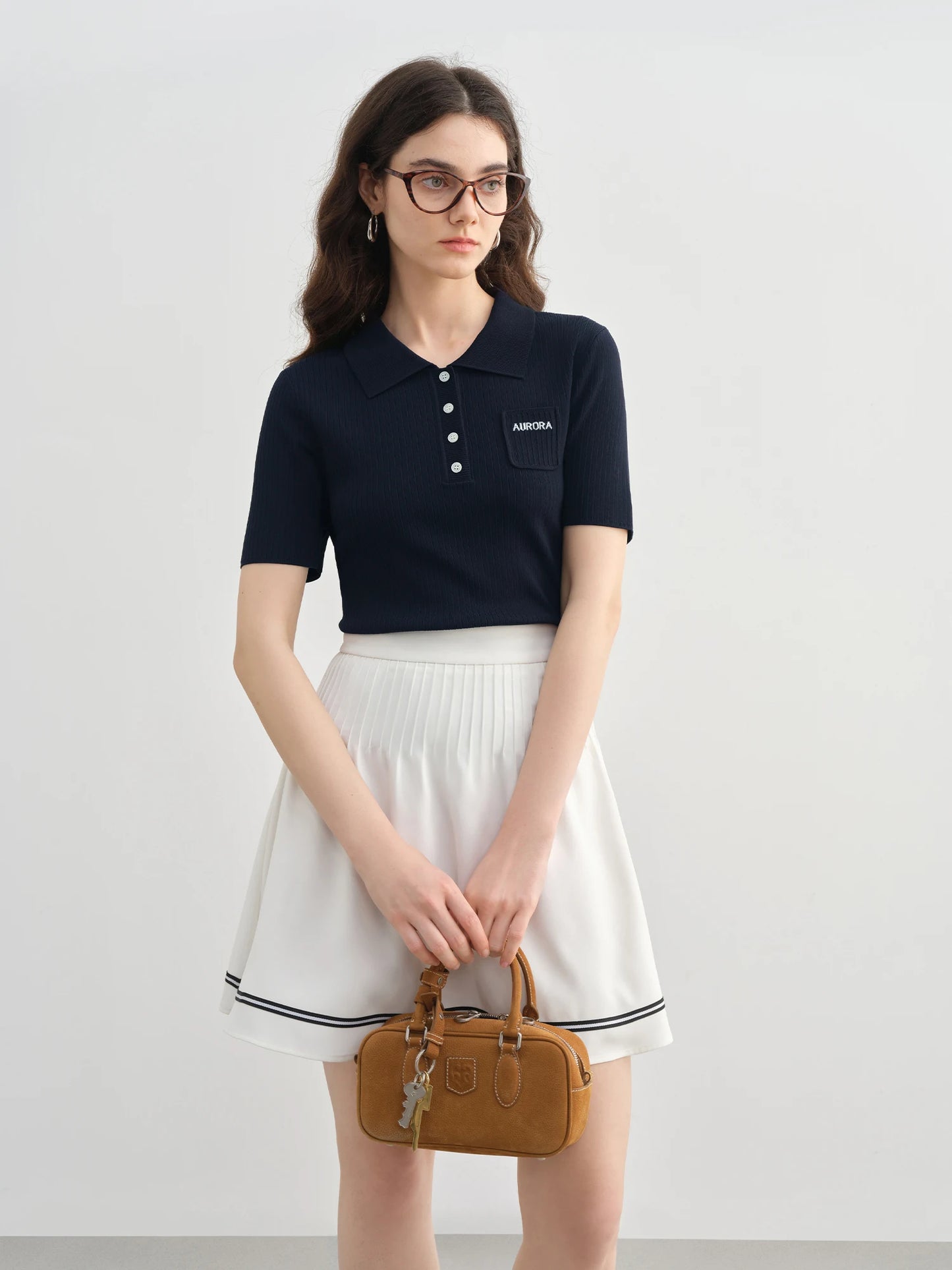 Poloshirt – Hochwertiges, elastisches Strickdesign für den Sommer