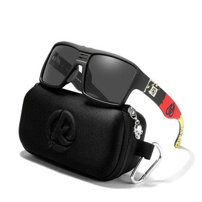 Sonnenbrille quadratisch polarisiert schlagfest antireflektierend Cat.3 Herren