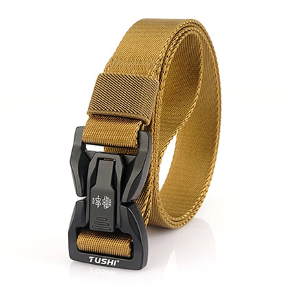 VATLY Techwear Nylon-Gürtel 2,5 cm Schnellverschluss Unisex Taktisch